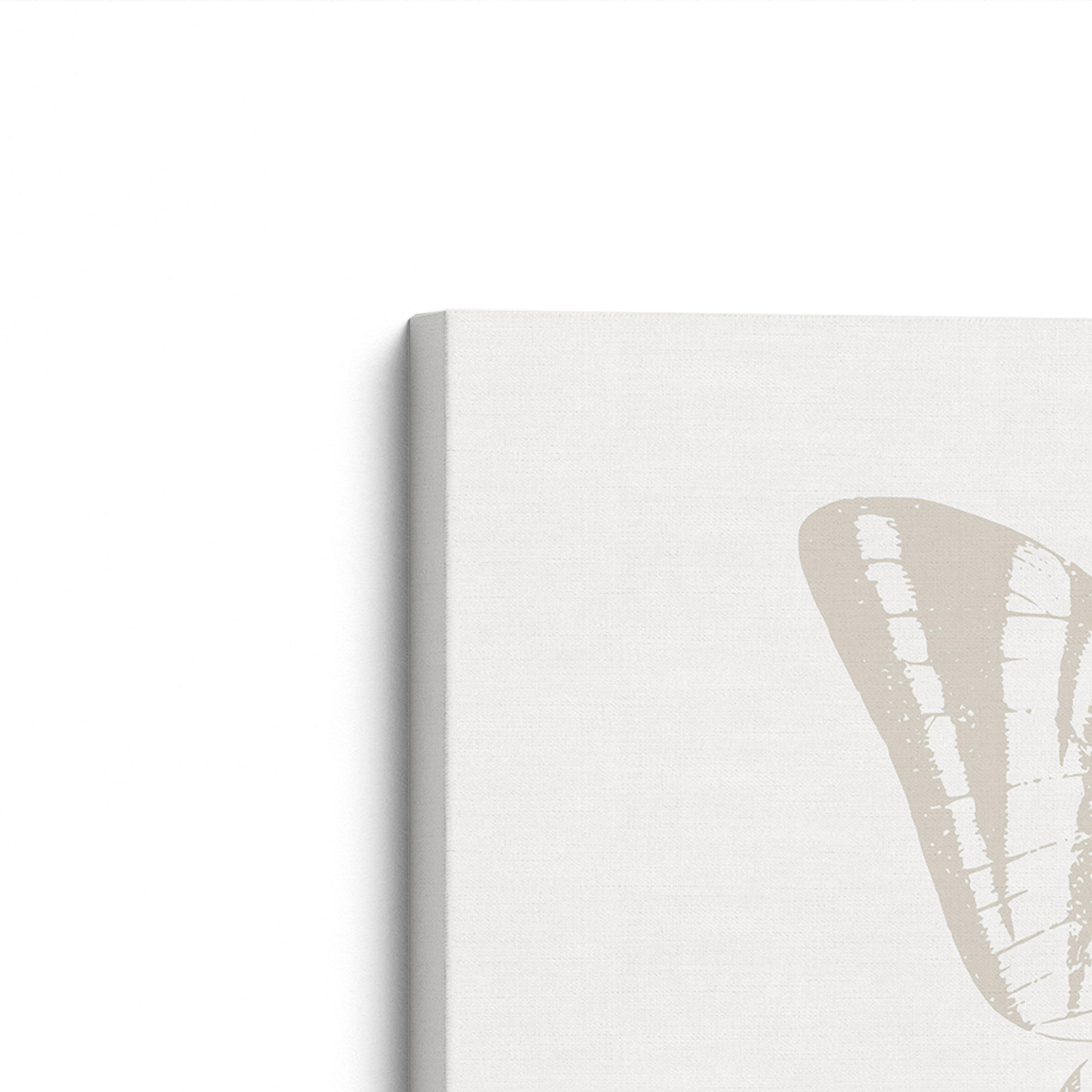 [color:Stretched Canvas], Picture of corner of the canvas