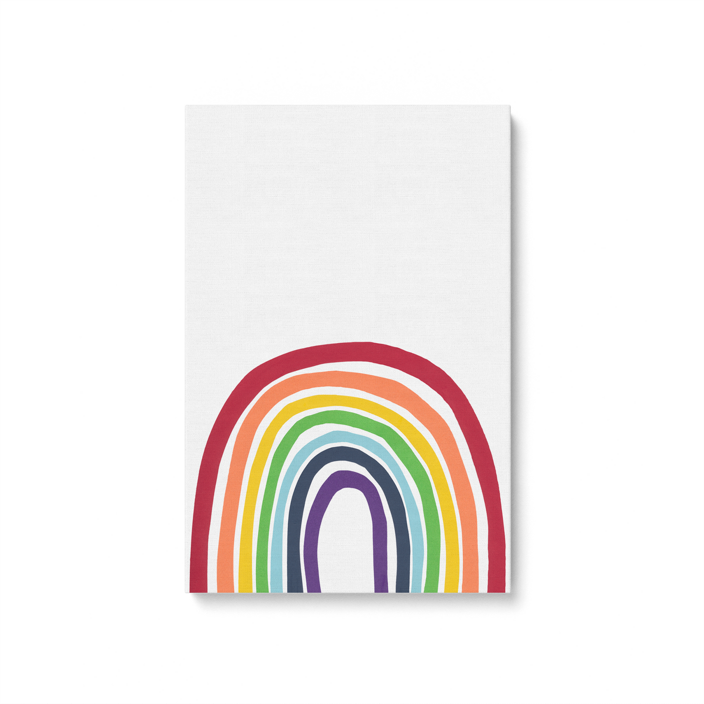 [color:Stretched Canvas],[shape:square], Picture of art in a black frame