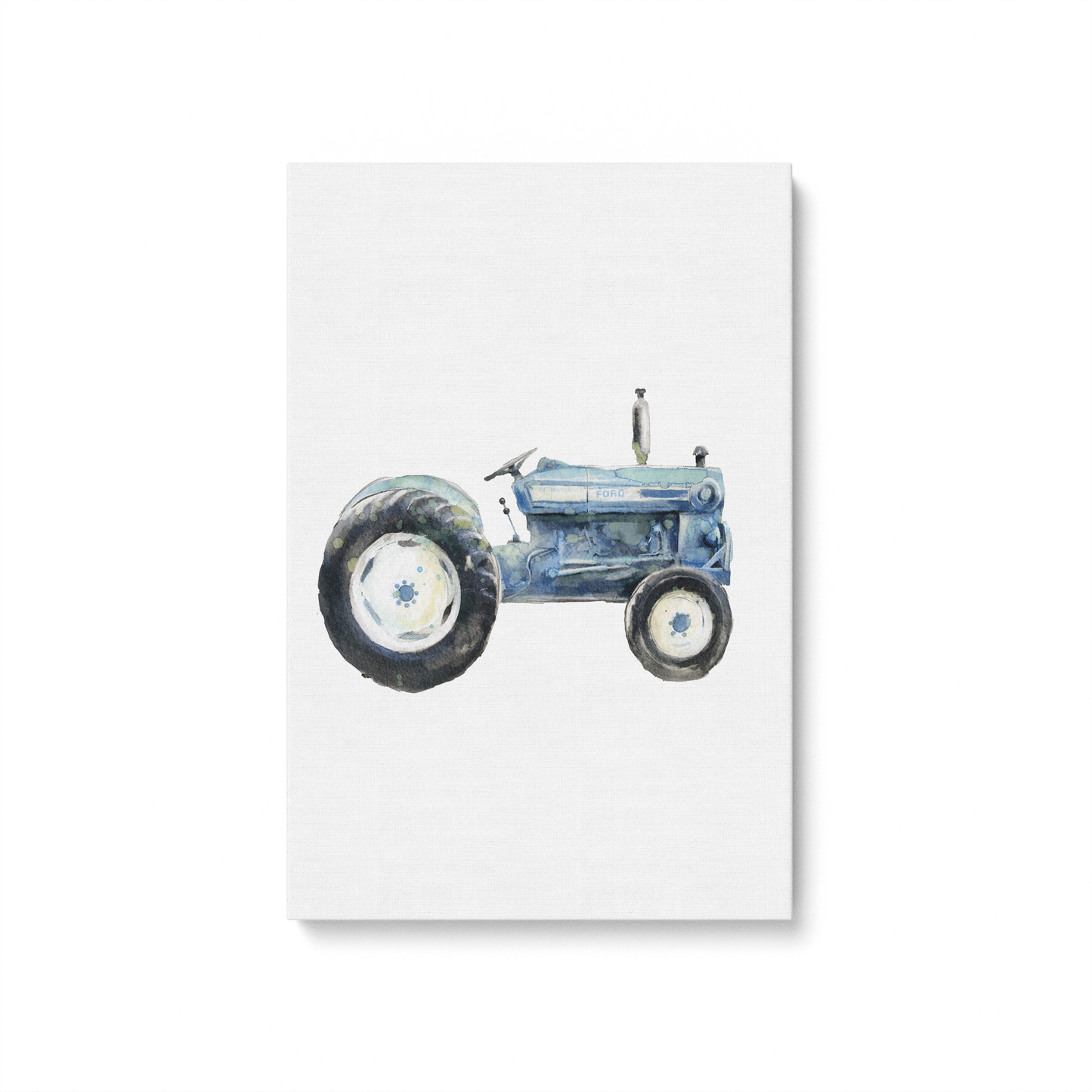 [color:Stretched Canvas], Picture of art in a black frame