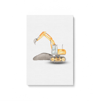 [color:Stretched Canvas], Picture of art in a black frame