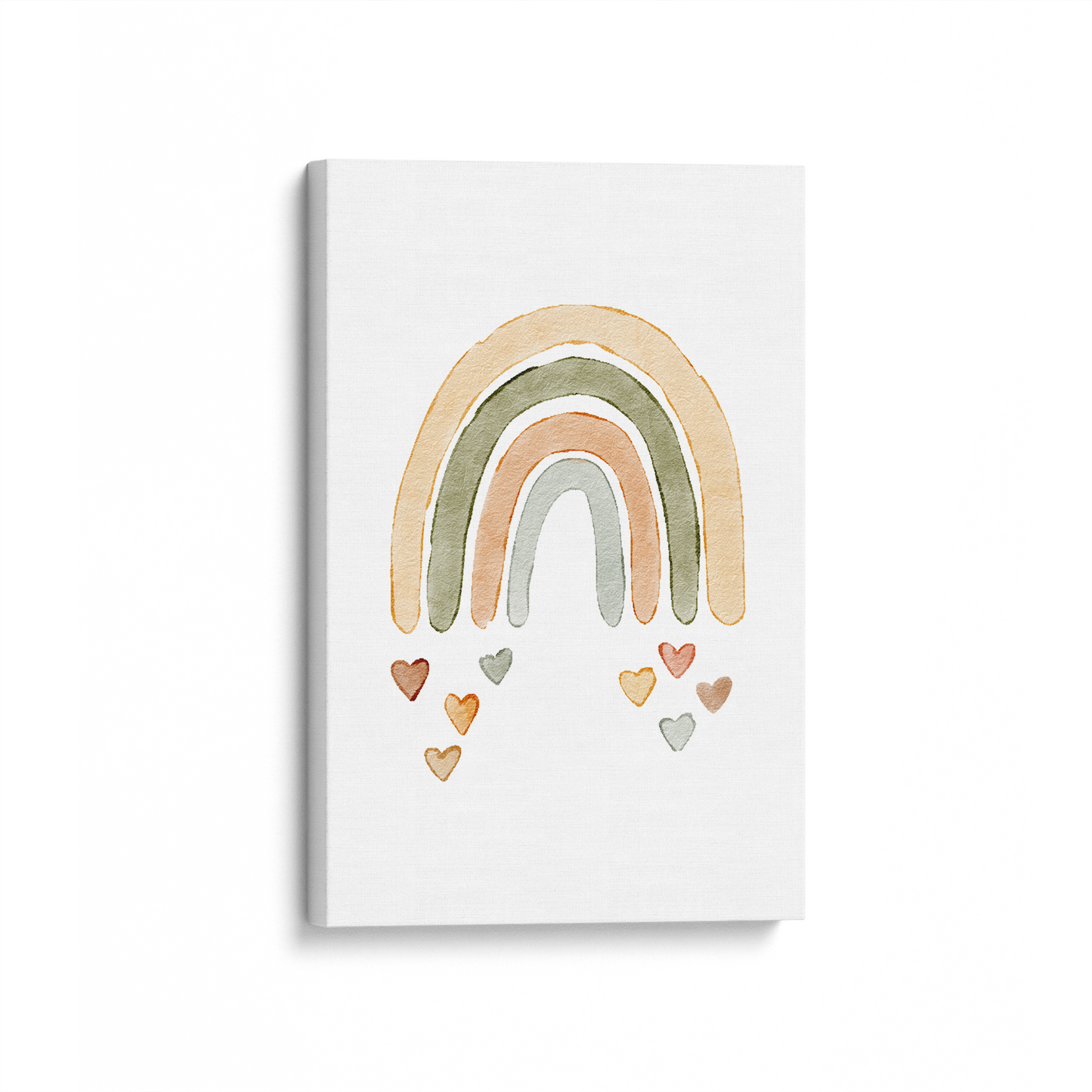 [color:Stretched Canvas], Picture of art on wall