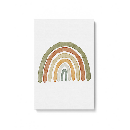 [color:Stretched Canvas], Picture of art in a black frame