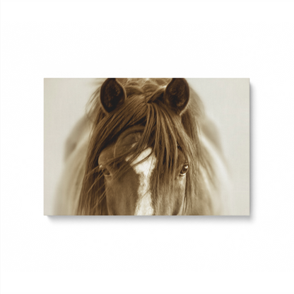 [color:Stretched Canvas], Picture of art in a black frame
