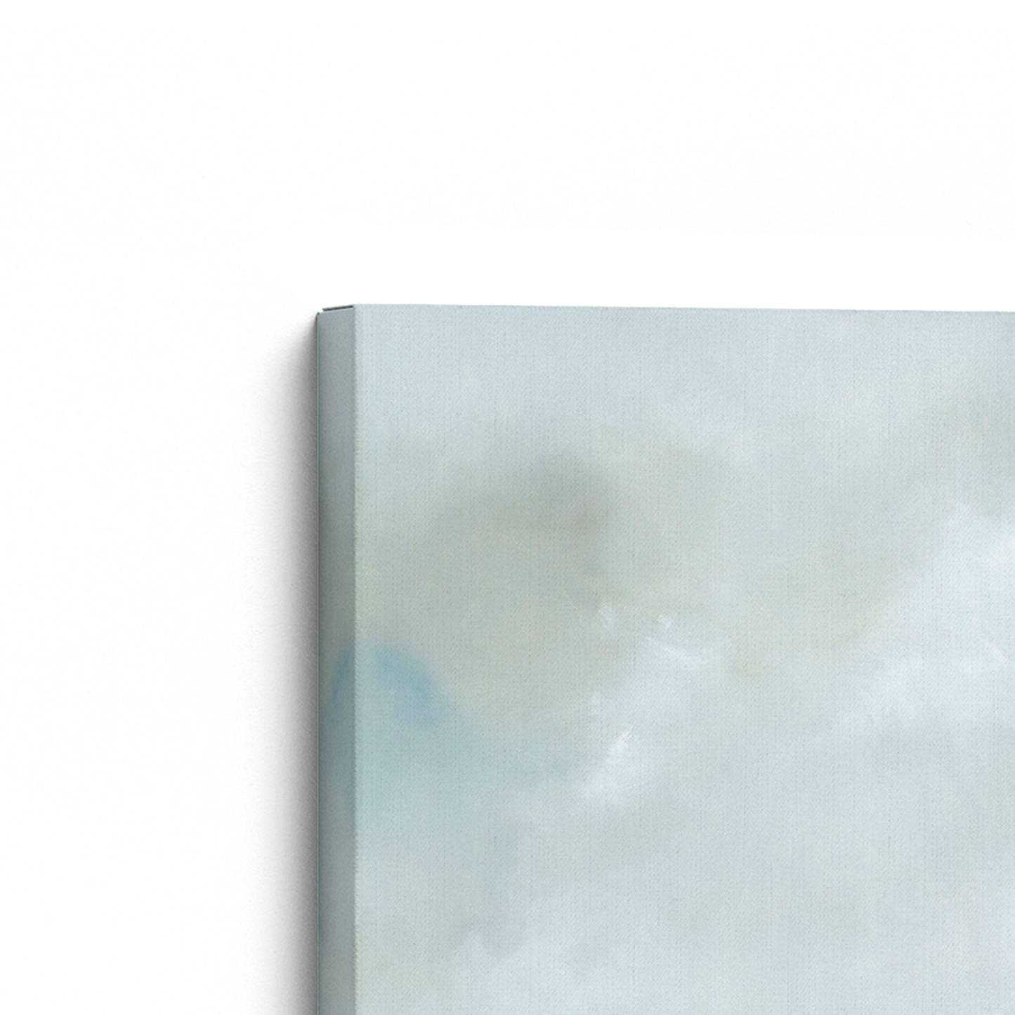 [color:Stretched Canvas],[shape:square], Frame corner detail