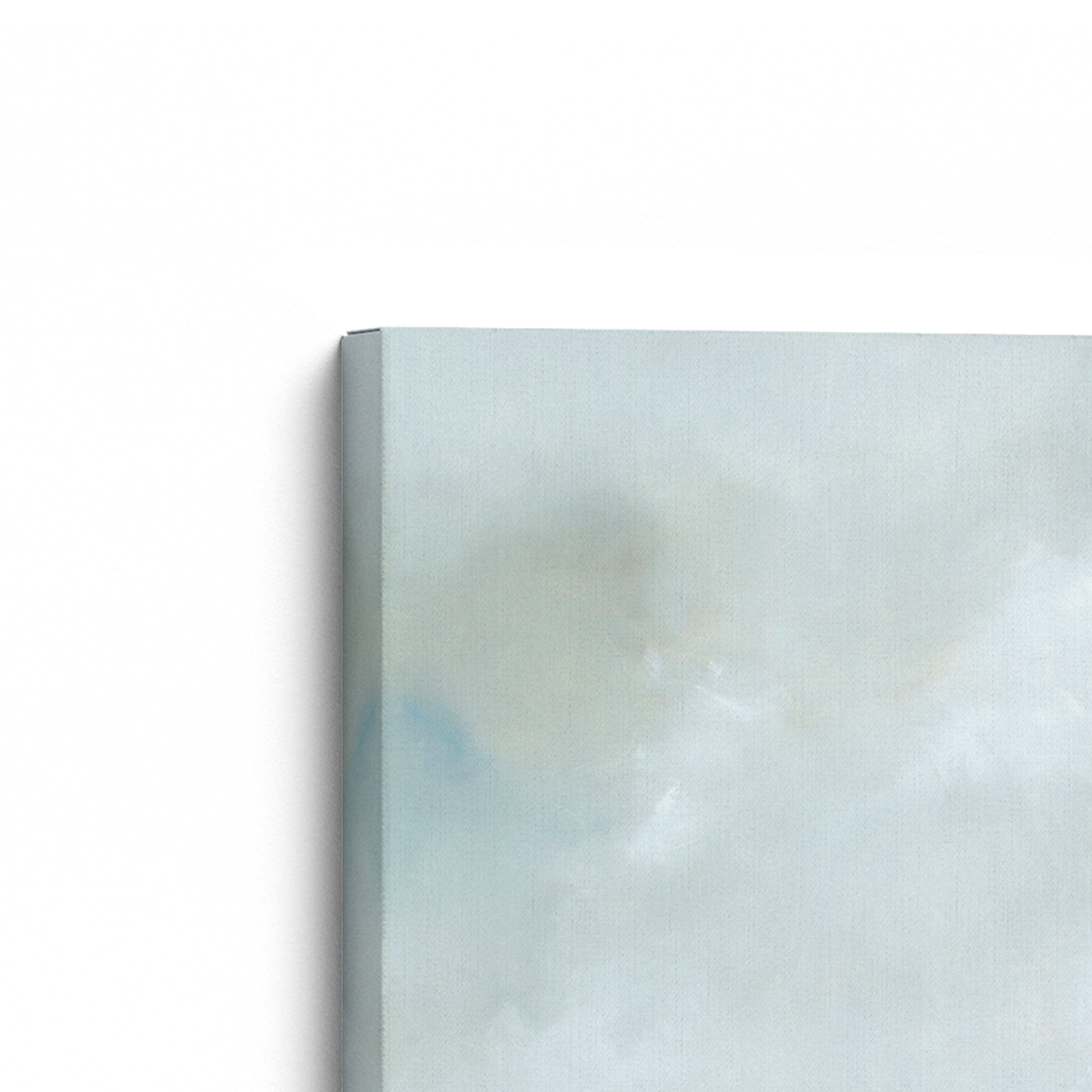 [color:Stretched Canvas],[shape:square], Frame corner detail