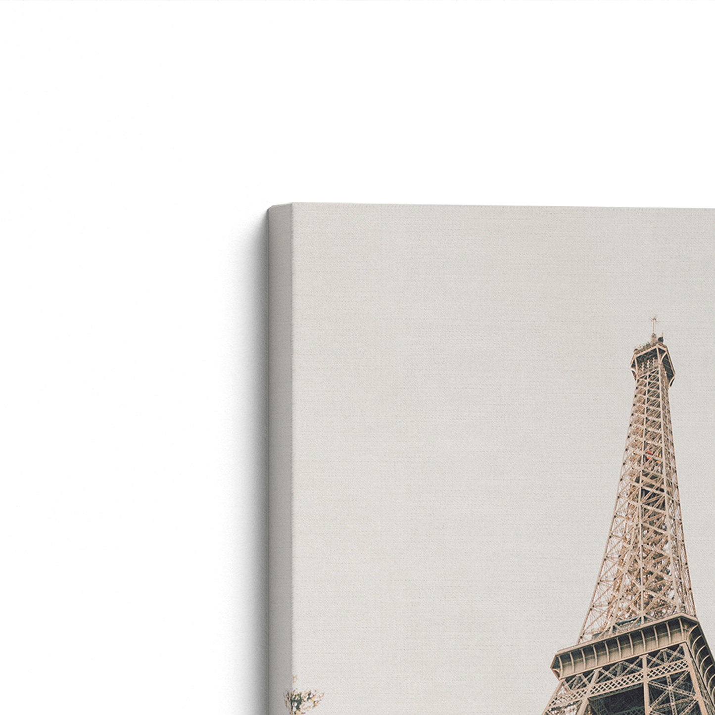 [Color:Stretched Canvas], Picture of art on an angle