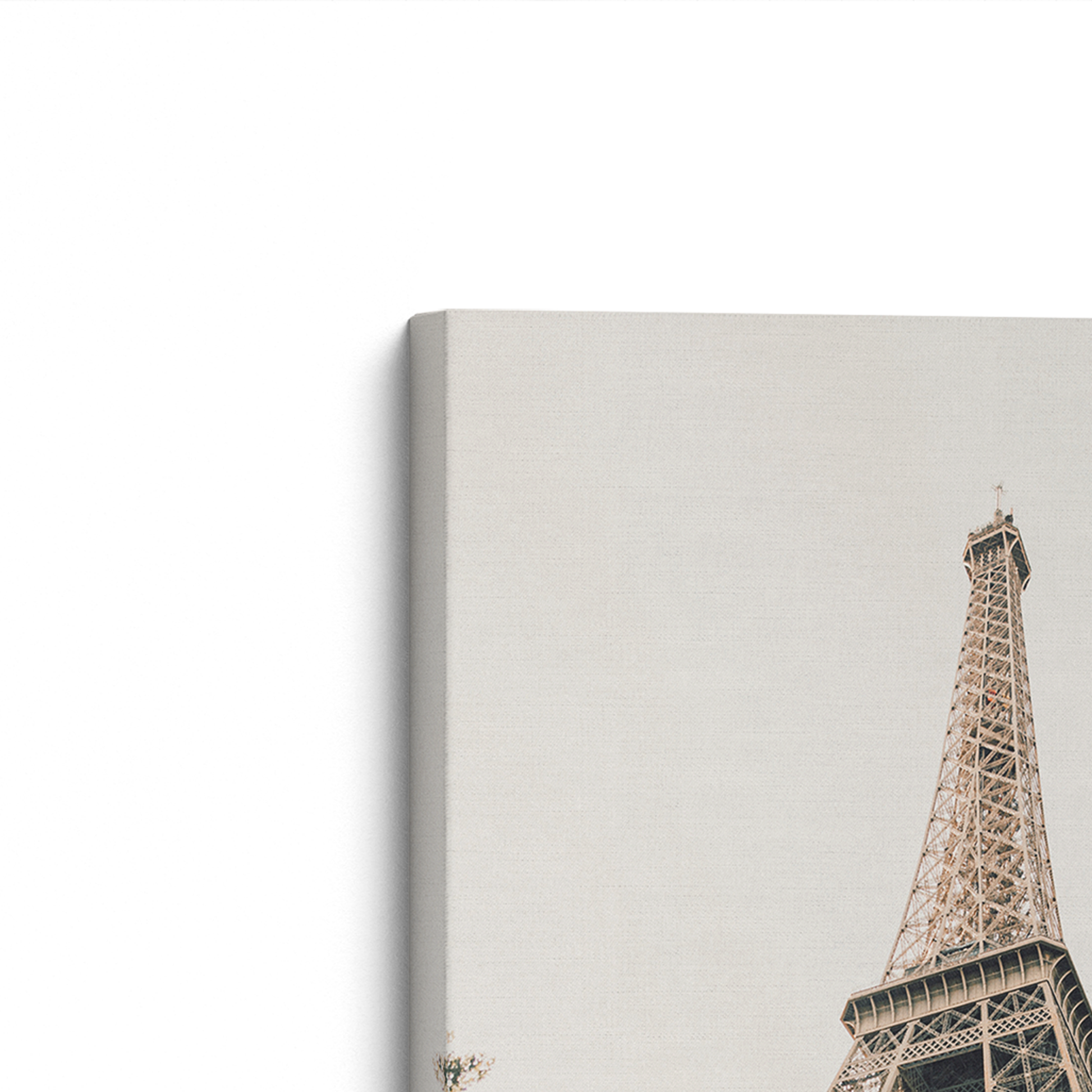 [Color:Stretched Canvas], Picture of art on an angle