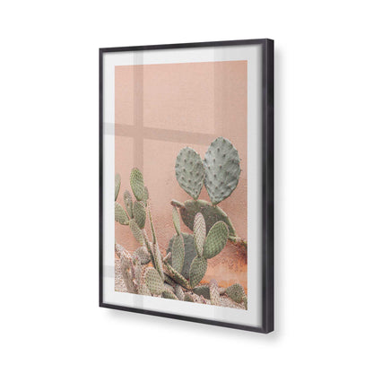 [Color:Weathered Zinc], Picture of art in a Weathered Zinc frame at an angle