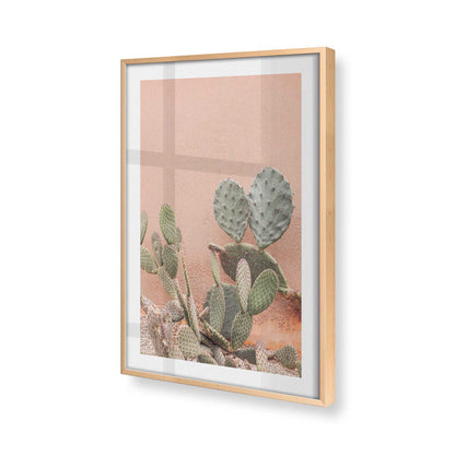 [Color:Raw Maple], Picture of art in a Raw Maple frame at an angle