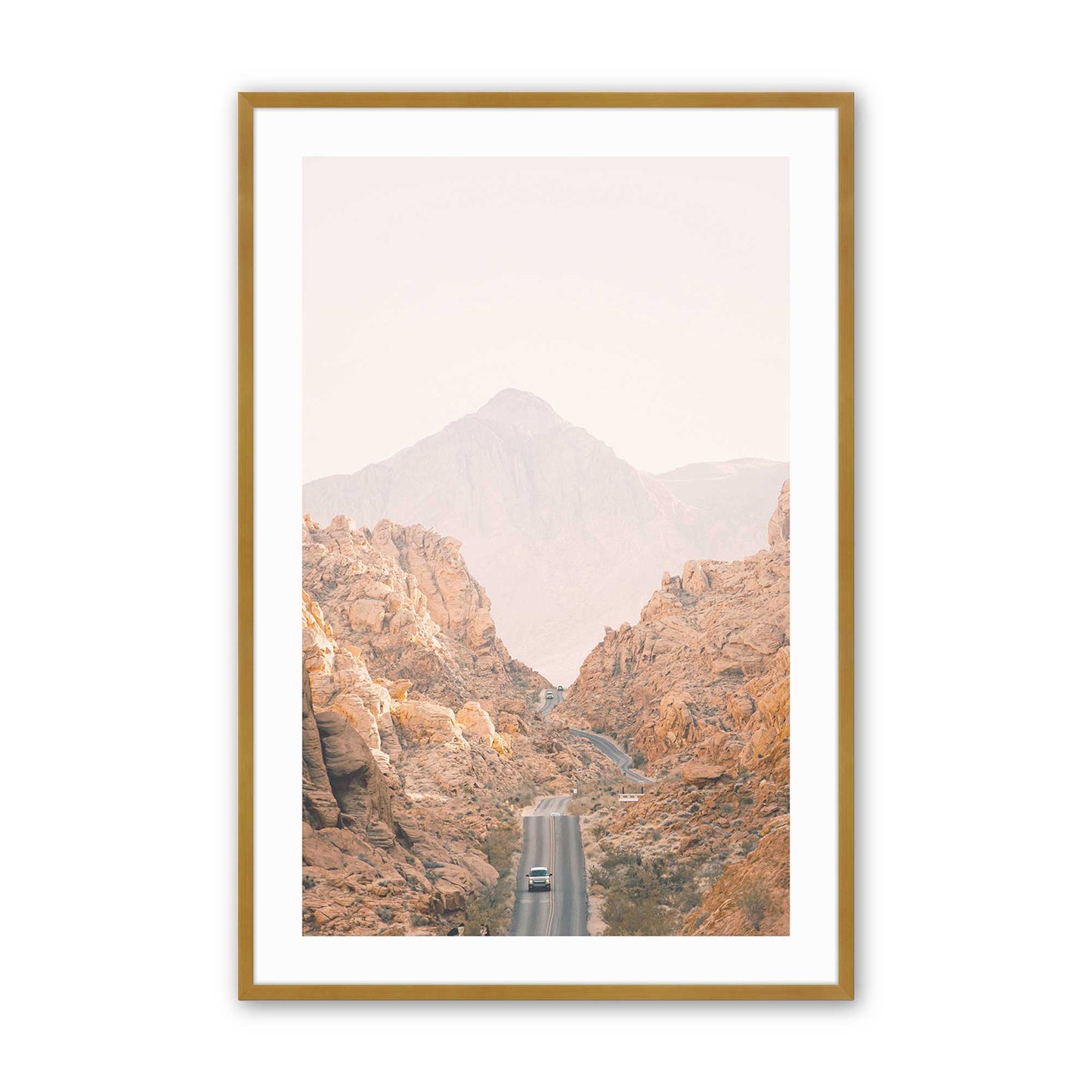 [Color:Polished Gold], Picture of art in a Polished Gold frame