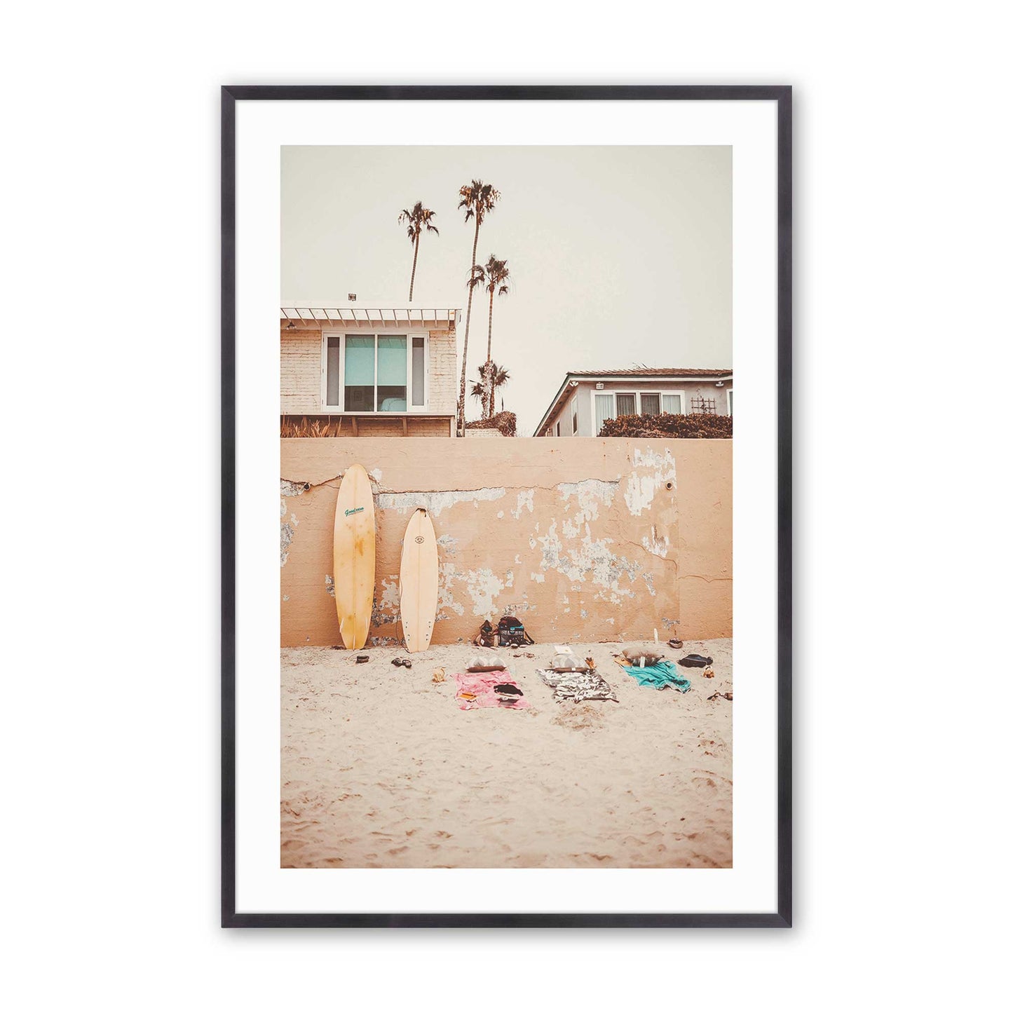 [Color:Weathered Zinc], Picture of art in a Weathered Zinc frame