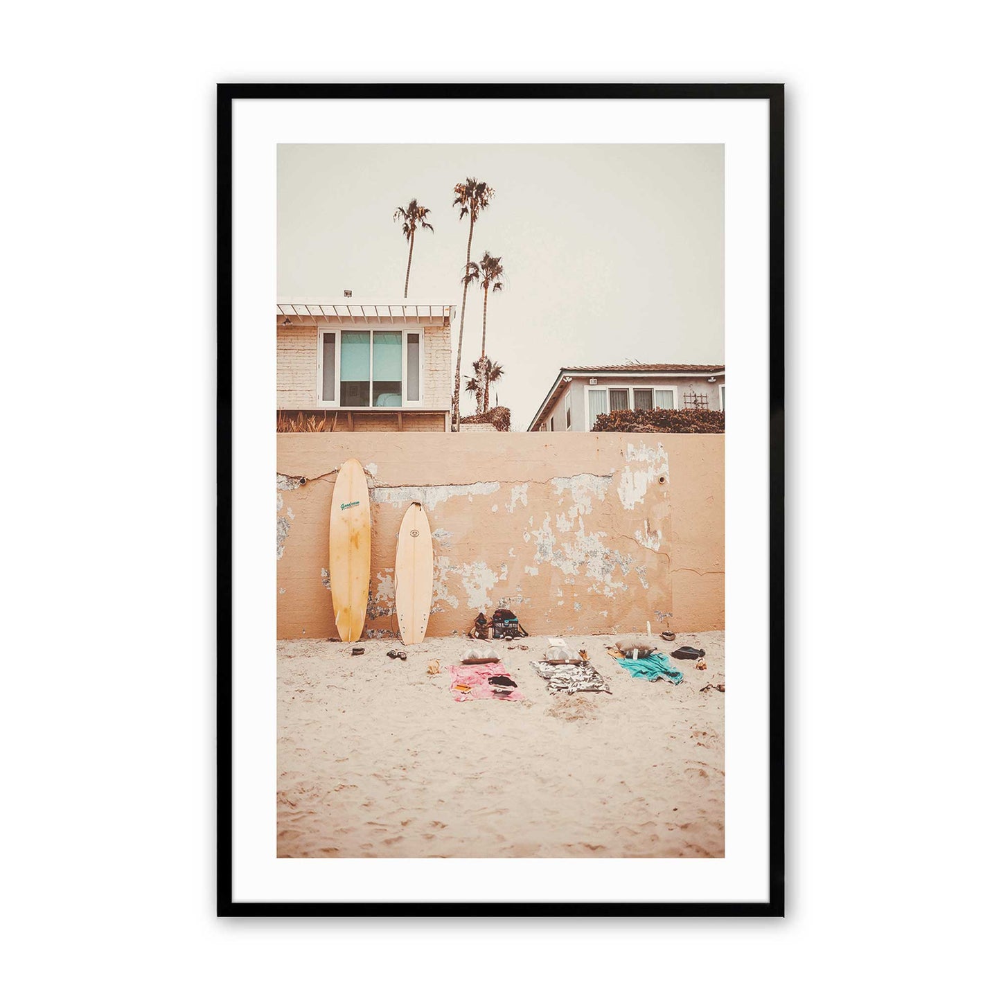 [Color:Satin Black], Picture of art in a Satin Black frame