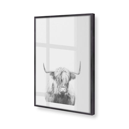[Color:Weathered Zinc], Picture of art in a Weathered Zinc frame at an angle