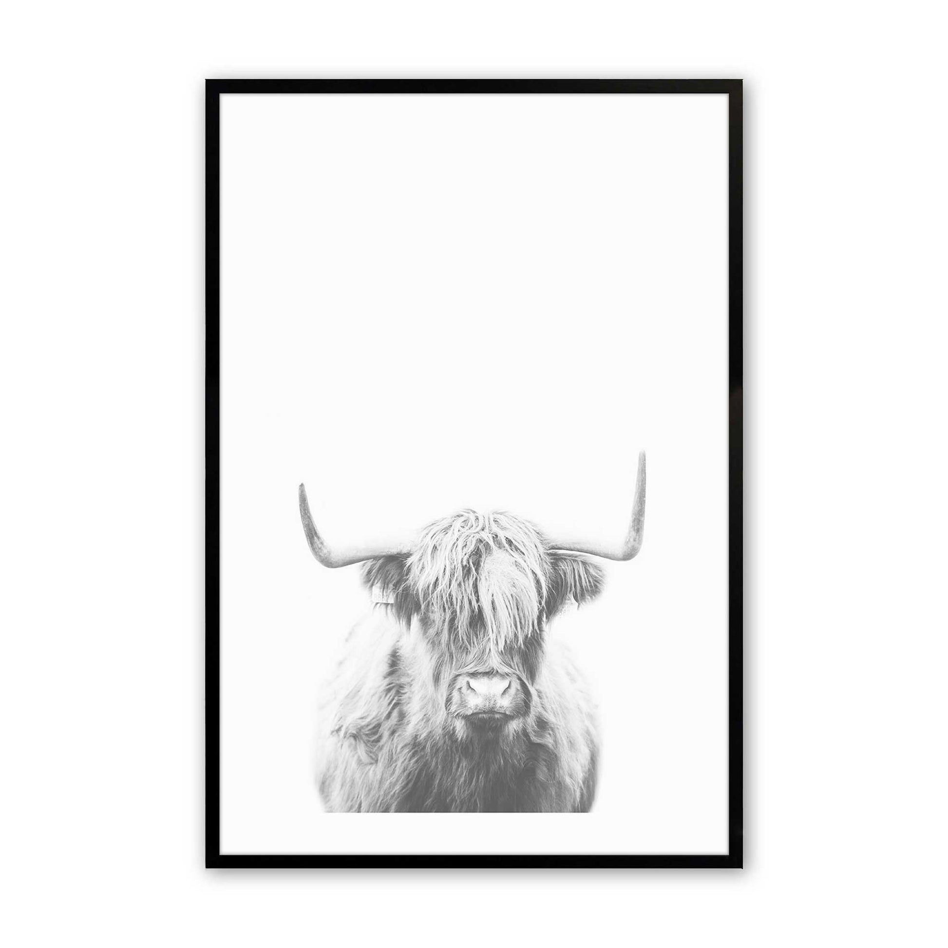 [Color:Satin Black], Picture of art in a Satin Black frame