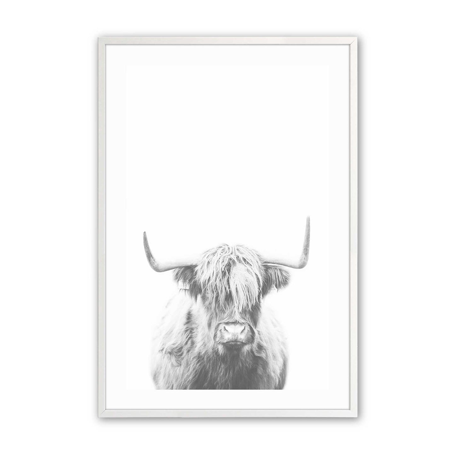 [Color:Opaque White], Picture of art in a Opaque White frame