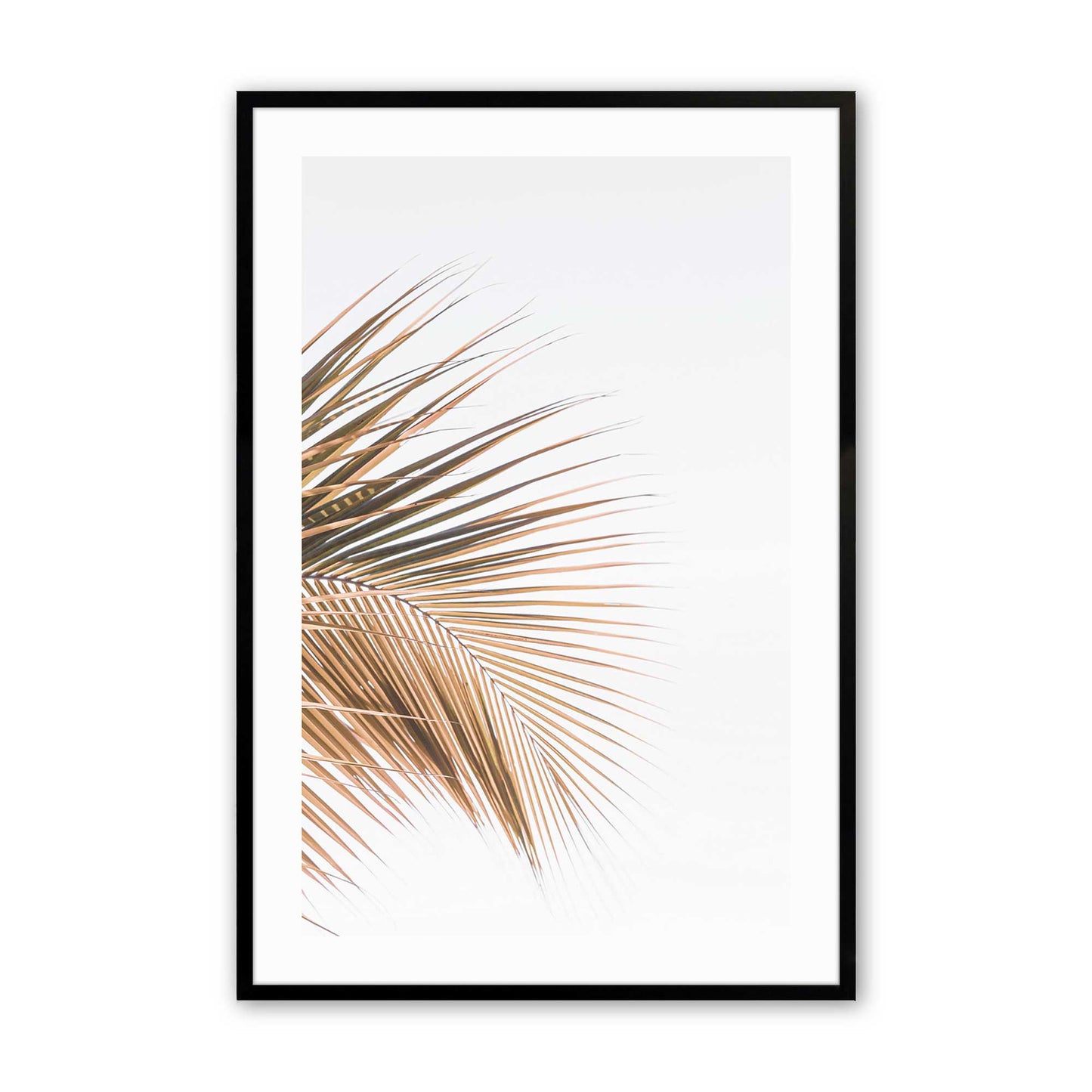 [Color:Satin Black], Picture of art in a Satin Black frame