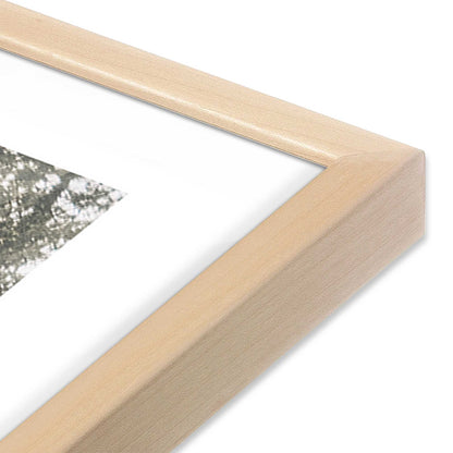 [Color:Raw Maple], Picture of art in a Raw Maple frame of the corner