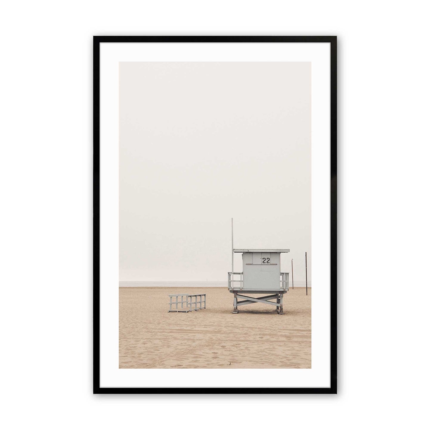[Color:Satin Black], Picture of art in a Satin Black frame