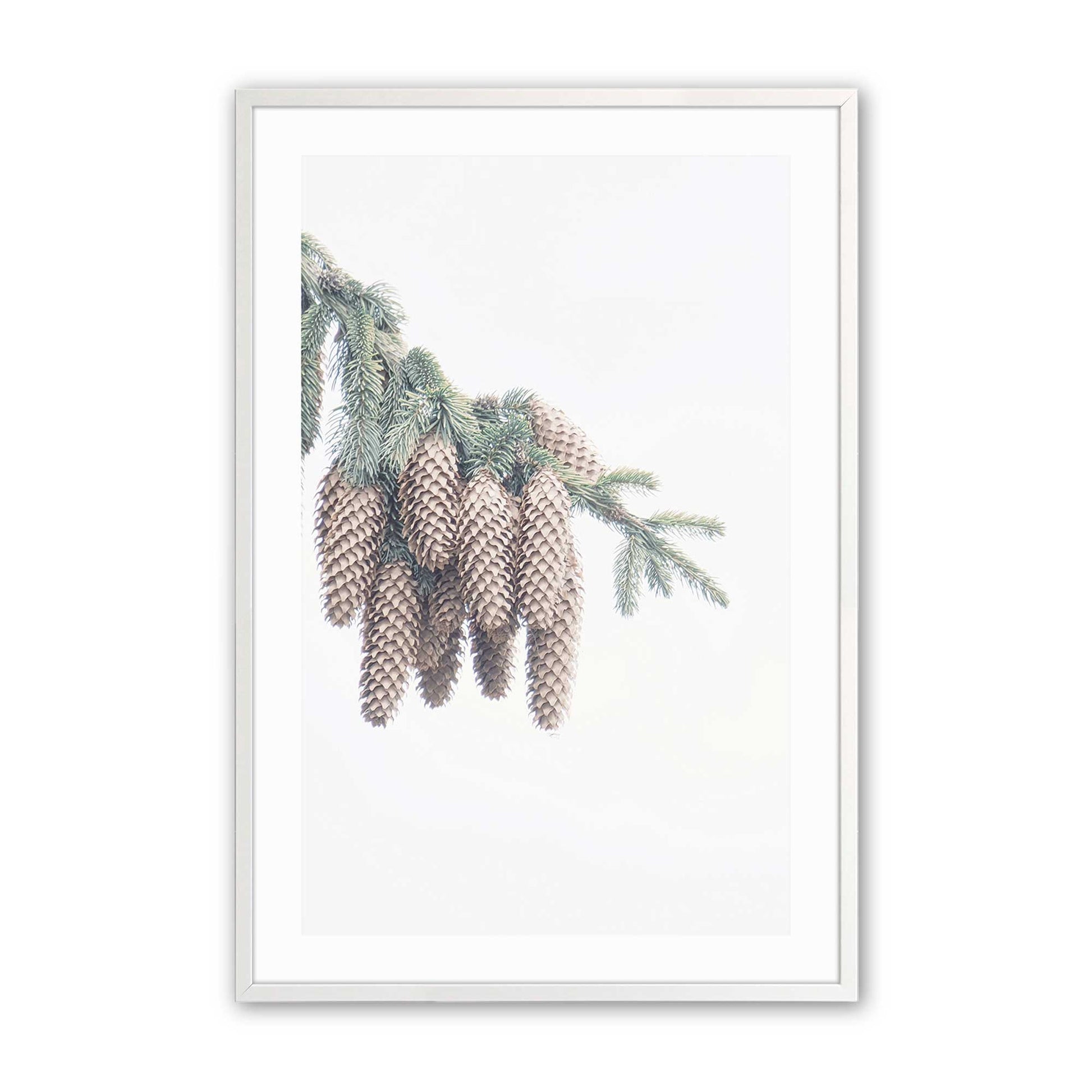 [Color:Opaque White], Picture of art in a Opaque White frame