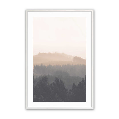 [Color:Opaque White], Picture of art in a Opaque White frame