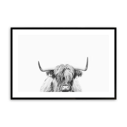 [Color:Satin Black], Picture of art in a Satin Black frame