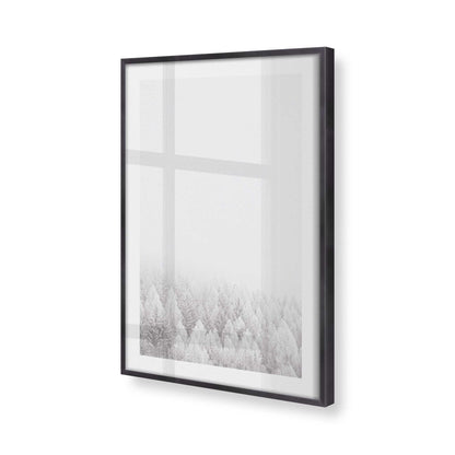 [Color:Weathered Zinc], Picture of art in a Weathered Zinc frame at an angle