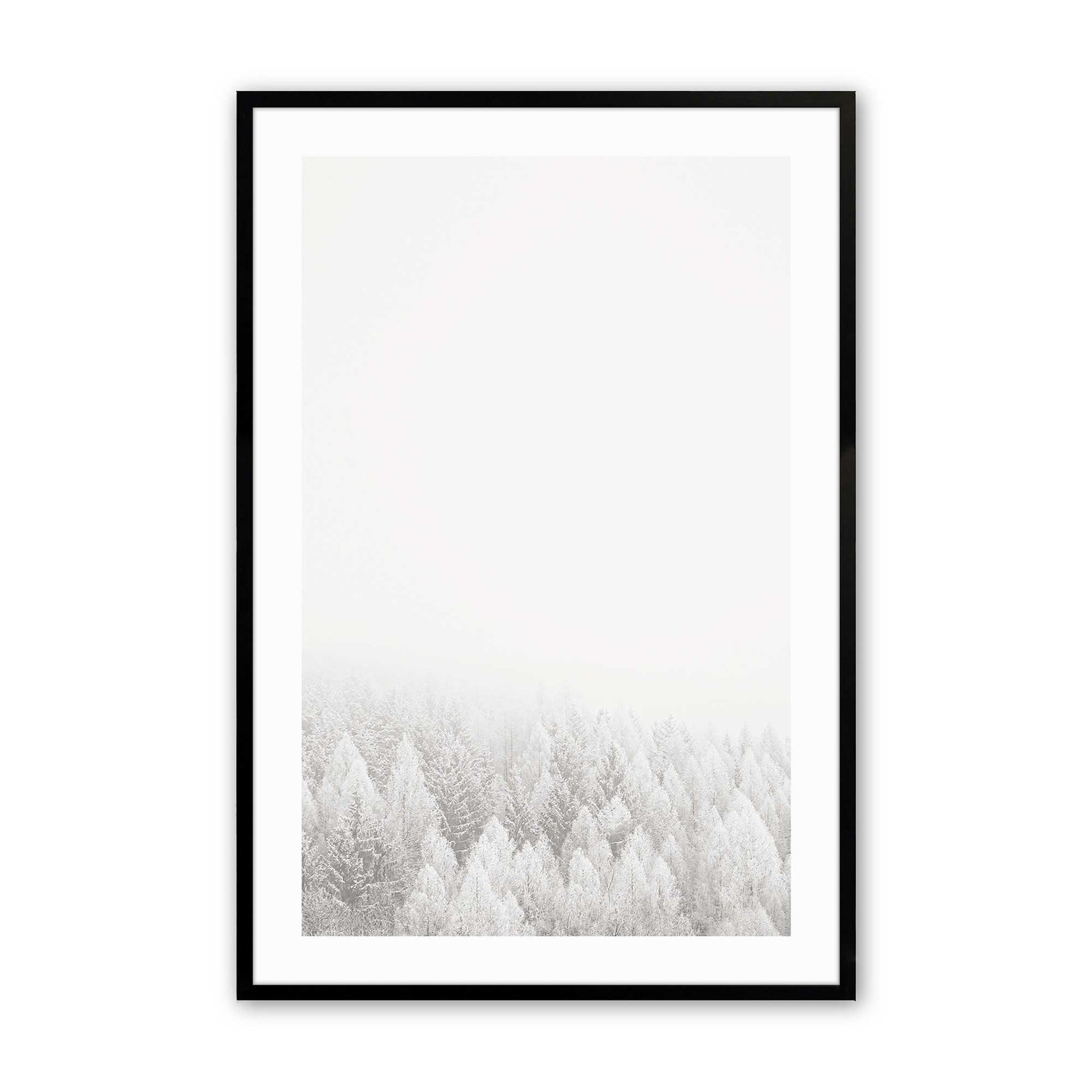 [Color:Satin Black], Picture of art in a Satin Black frame