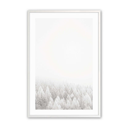 [Color:Opaque White], Picture of art in a Opaque White frame