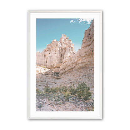 [Color:Opaque White], Picture of art in a Opaque White frame