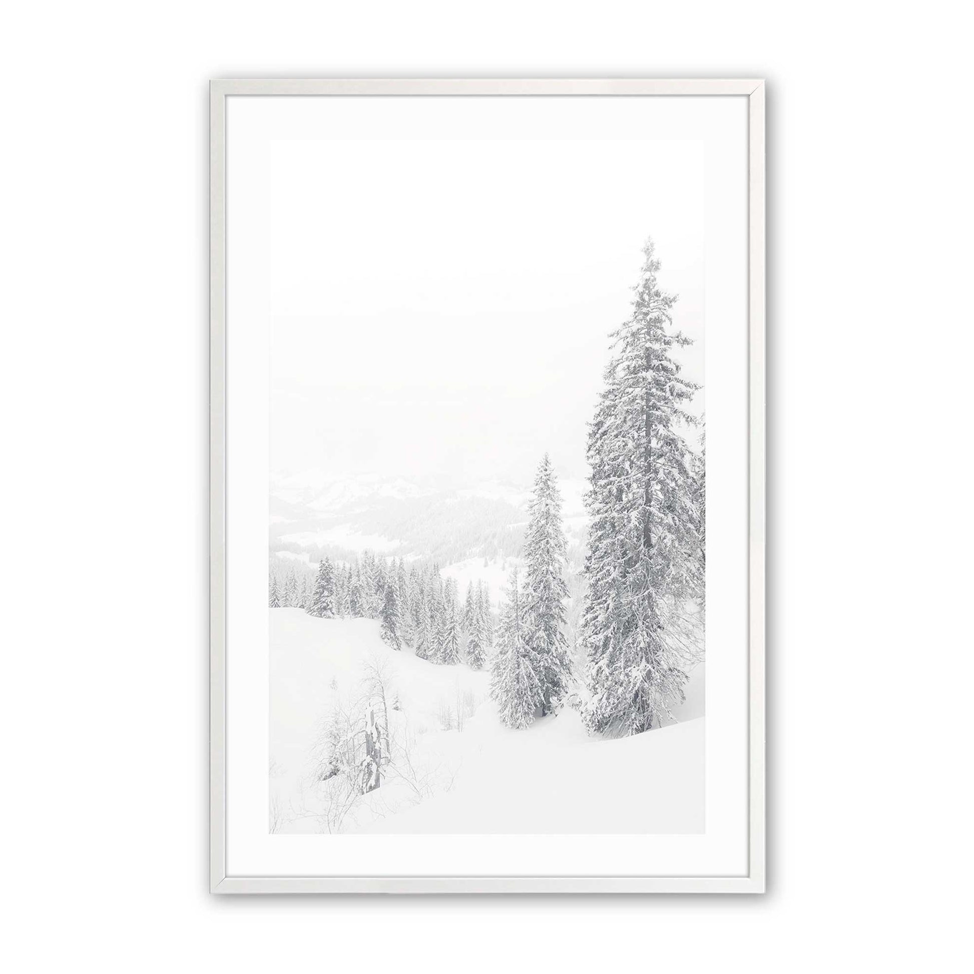 [Color:Opaque White], Picture of art in a Opaque White frame