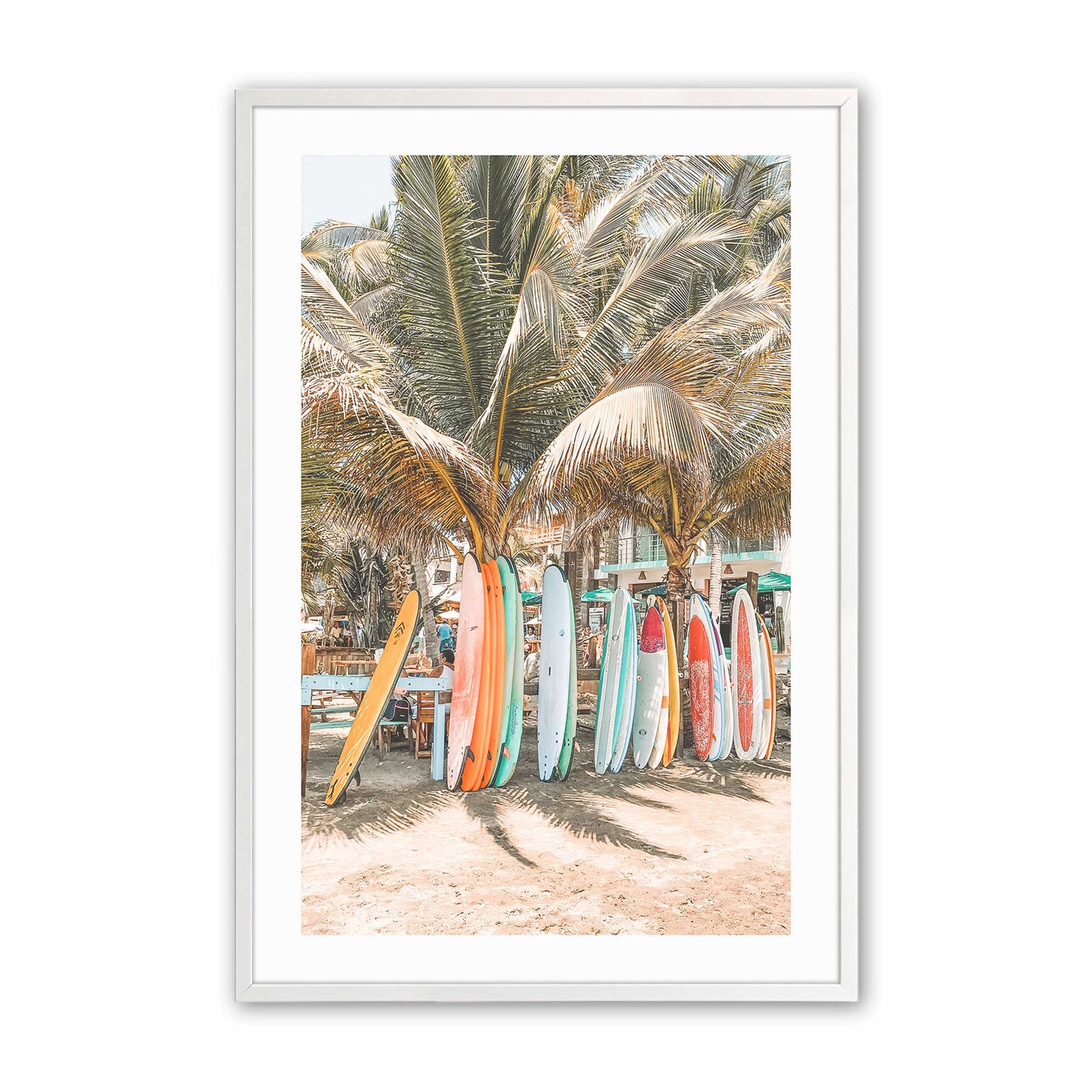 [Color:Opaque White], Picture of art in a Opaque White frame