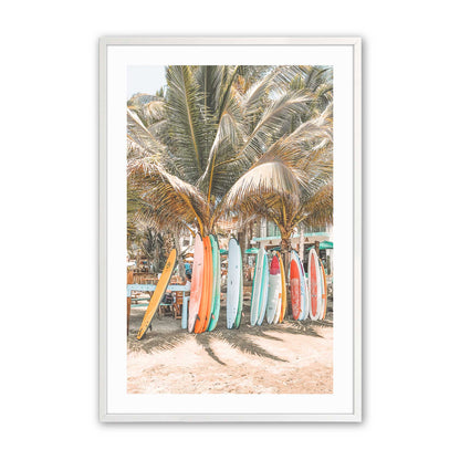 [Color:Opaque White], Picture of art in a Opaque White frame