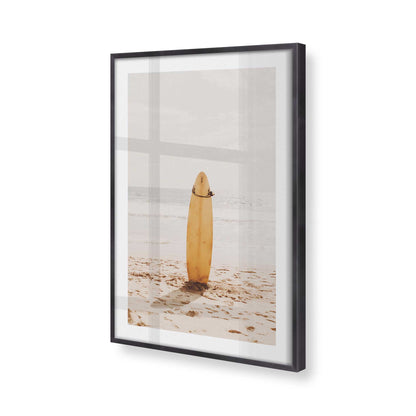 [Color:Weathered Zinc], Picture of art in a Weathered Zinc frame at an angle
