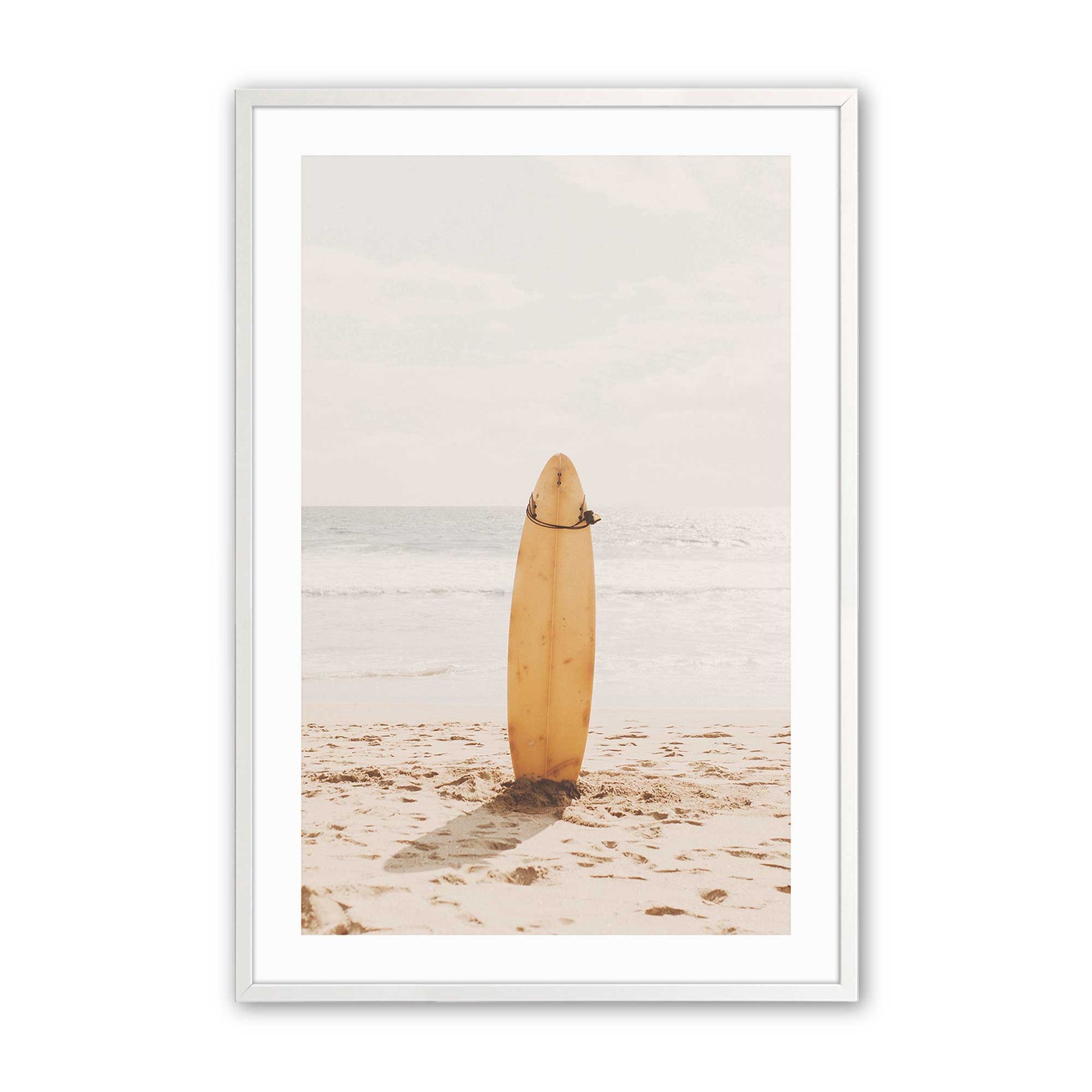[Color:Opaque White], Picture of art in a Opaque White frame