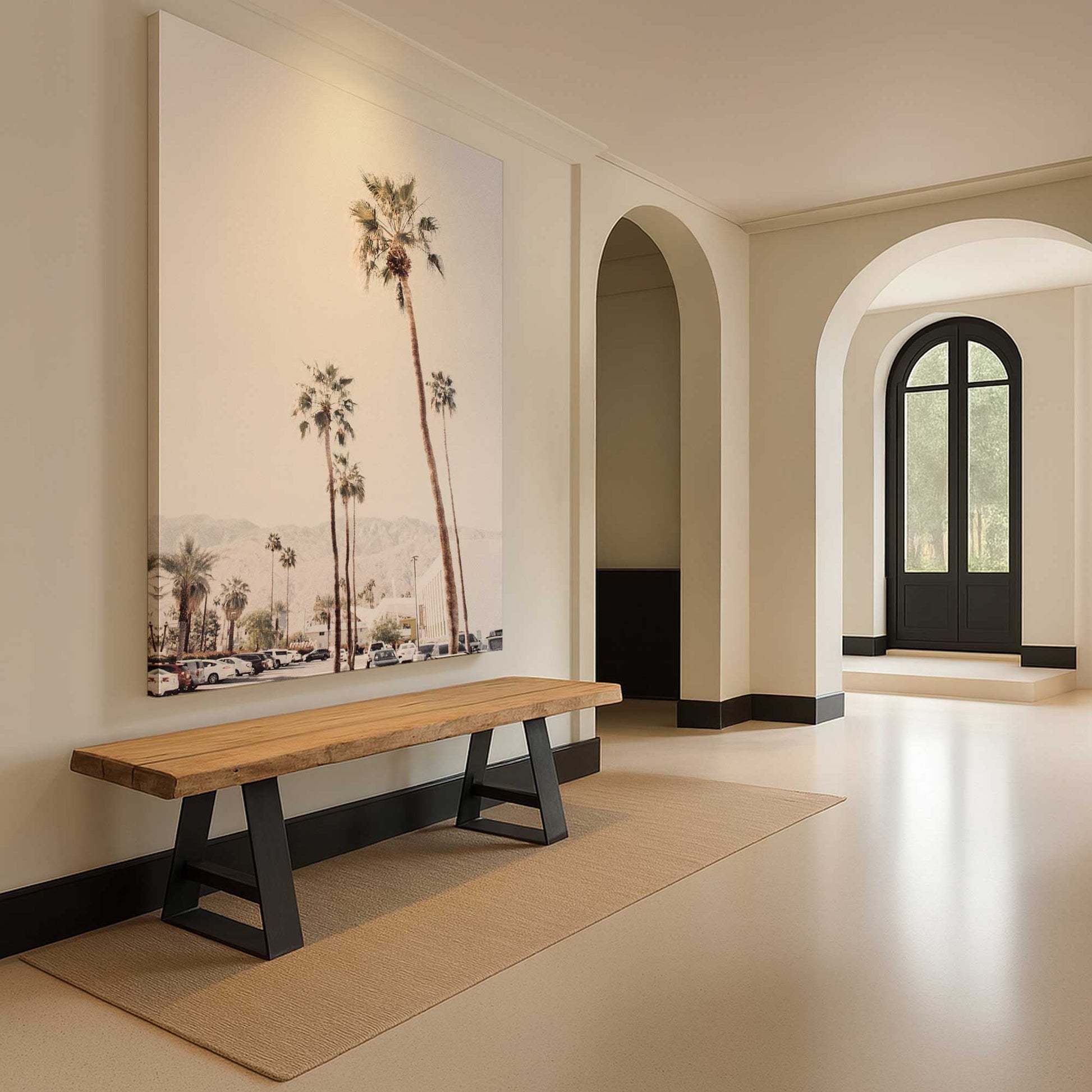 [Color:Stretched Canvas], Picture of art in a room