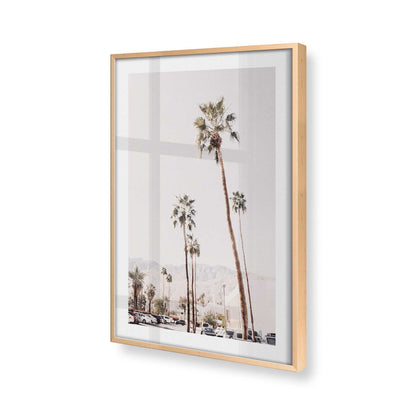 [Color:Raw Maple], Picture of art in a Raw Maple frame at an angle