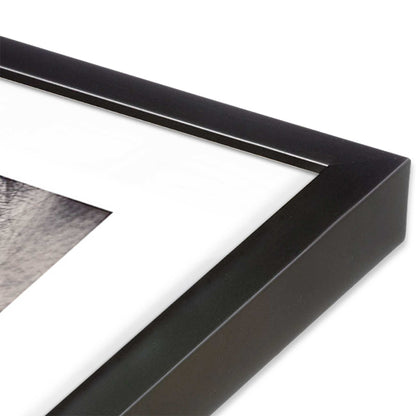 [Color:Weathered Zinc], Picture of art in a Weathered Zinc frame of the corner
