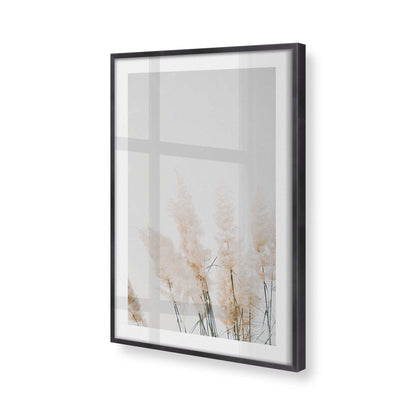 [Color:Weathered Zinc], Picture of art in a Weathered Zinc frame at an angle