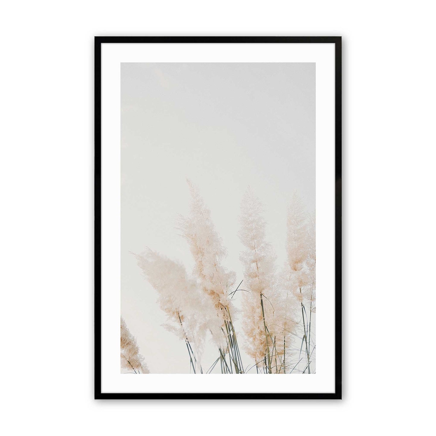 [Color:Satin Black], Picture of art in a Satin Black frame