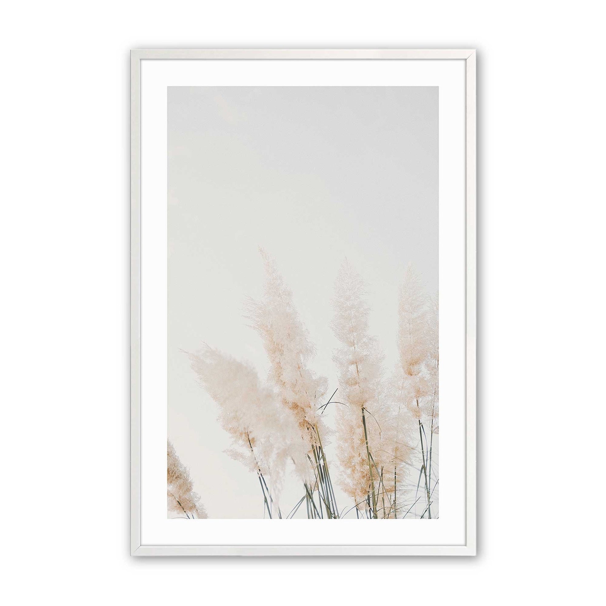 [Color:Opaque White], Picture of art in a Opaque White frame