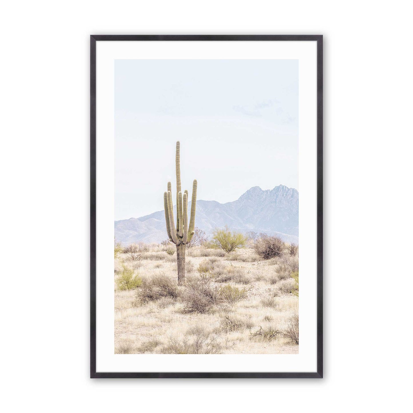 [Color:Weathered Zinc], Picture of art in a Weathered Zinc frame