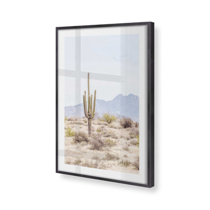 [Color:Weathered Zinc], Picture of art in a Weathered Zinc frame at an angle