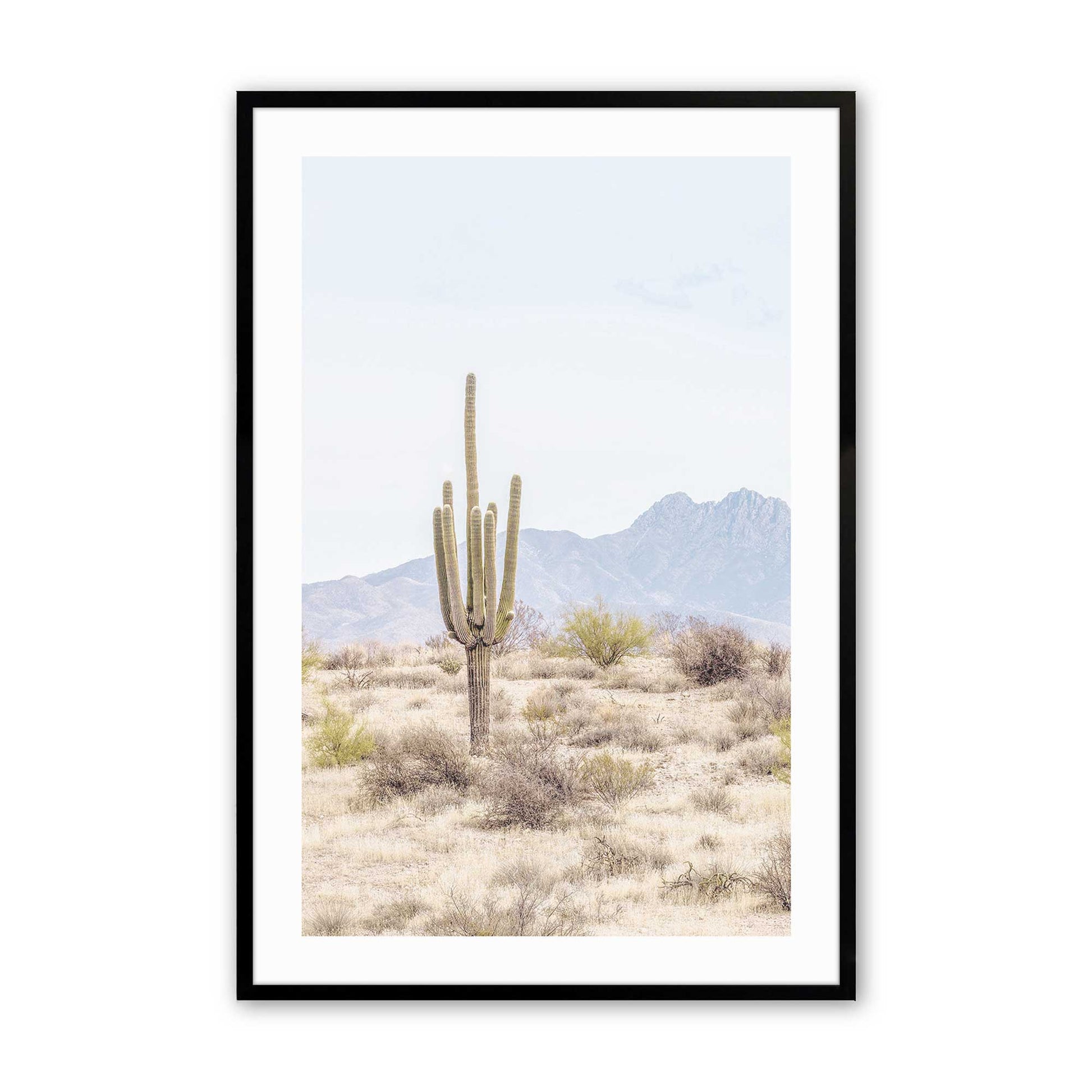 [Color:Satin Black], Picture of art in a Satin Black frame