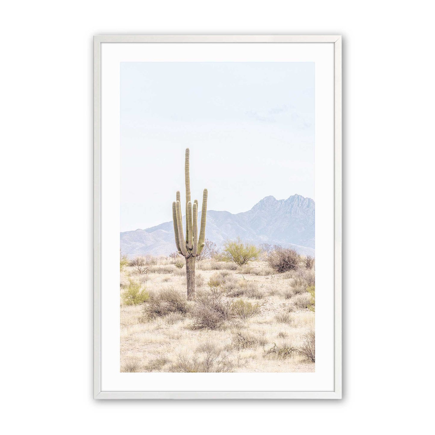 [Color:Opaque White], Picture of art in a Opaque White frame