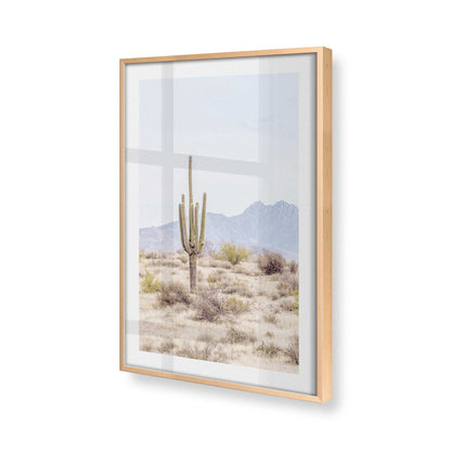 [Color:Raw Maple], Picture of art in a Raw Maple frame at an angle