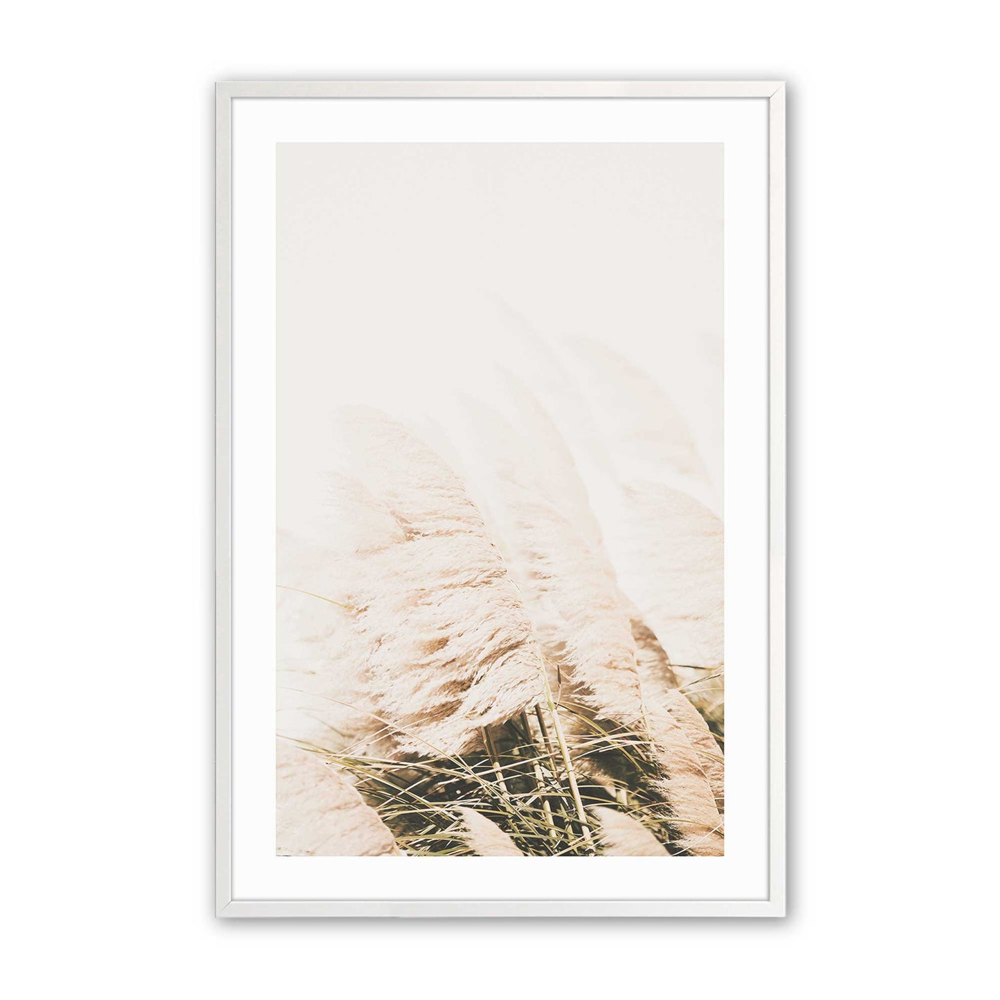 [Color:Opaque White], Picture of art in a Opaque White frame