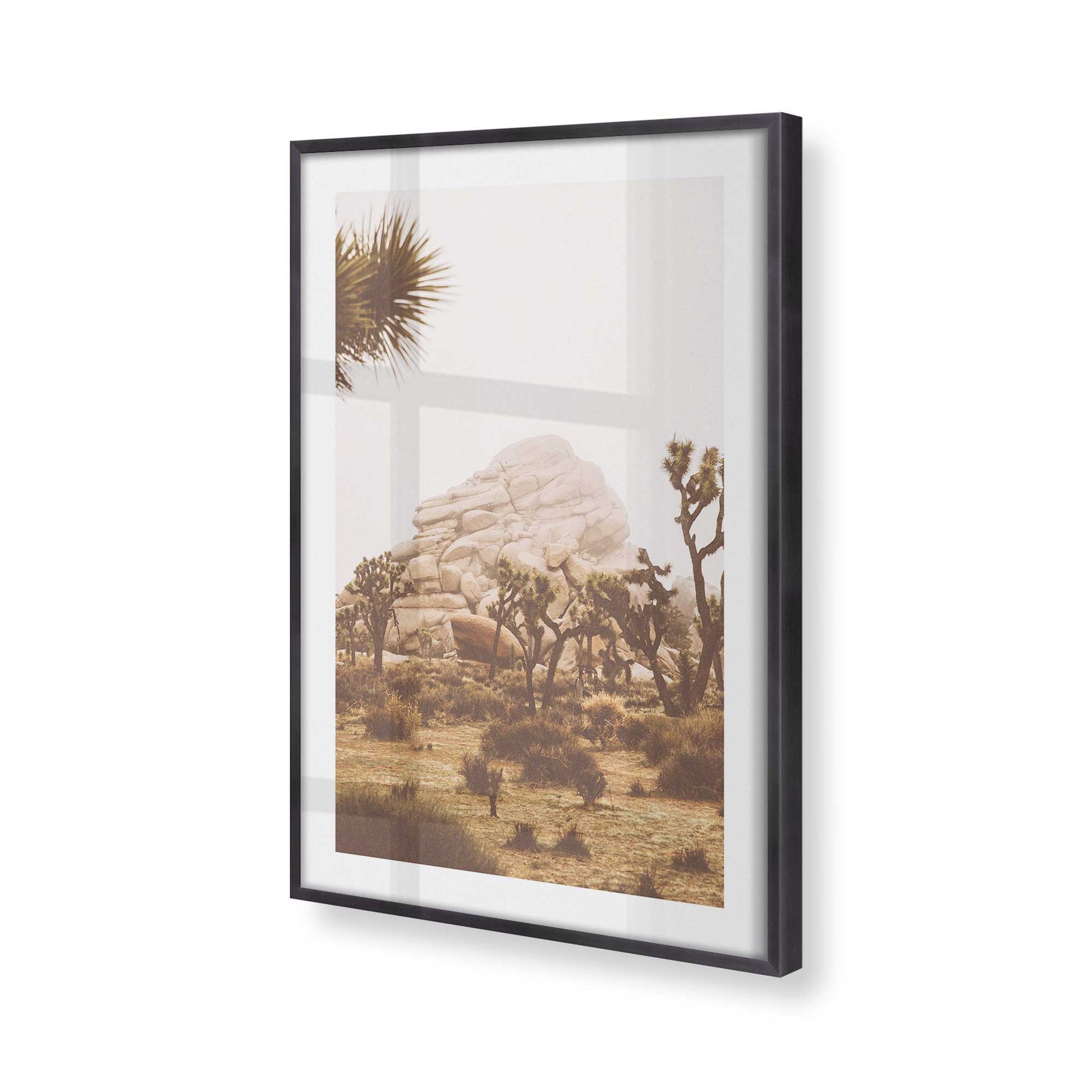 [Color:Weathered Zinc], Picture of art in a Weathered Zinc frame at an angle