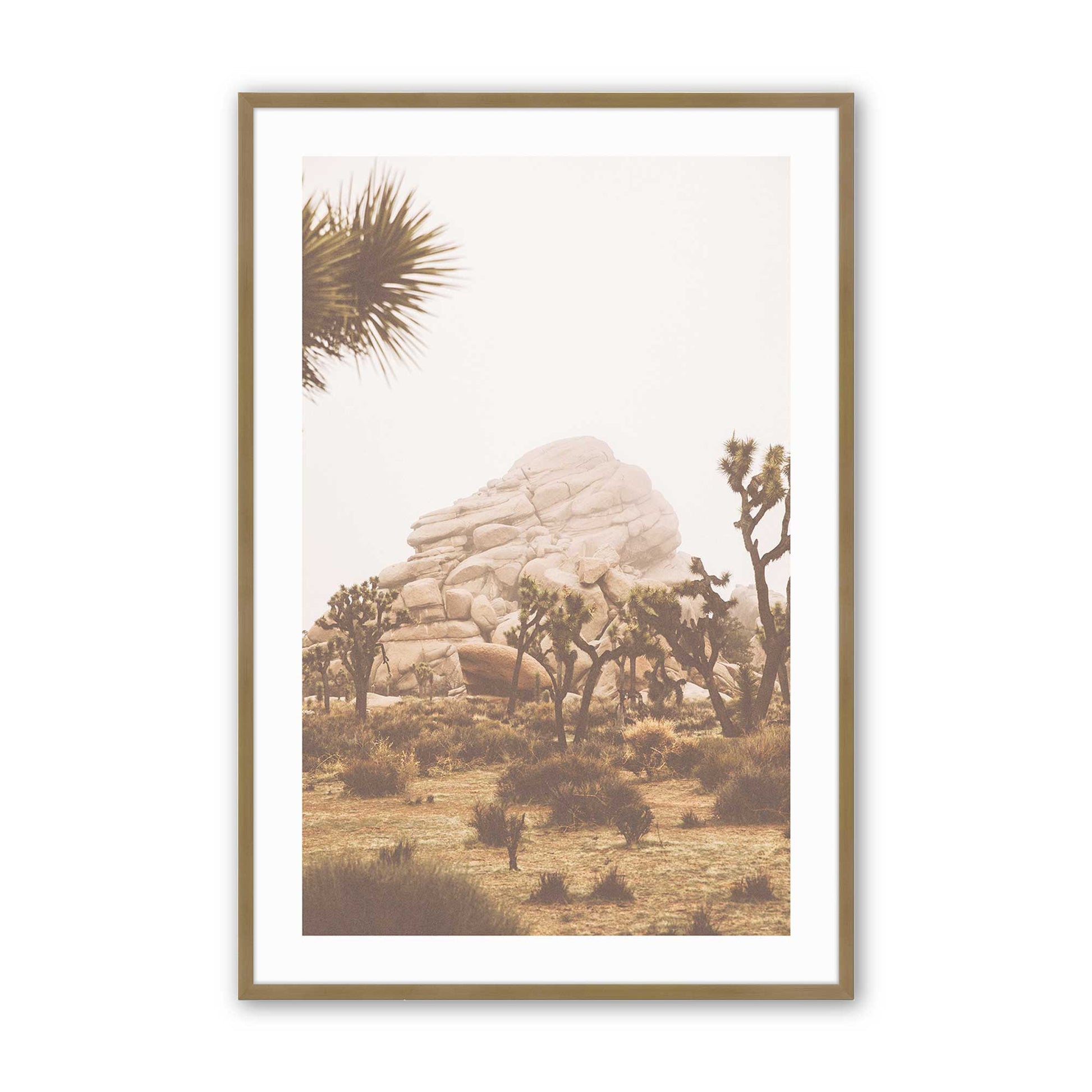 [Color:Brushed Gold], Picture of art in a Brushed Gold frame