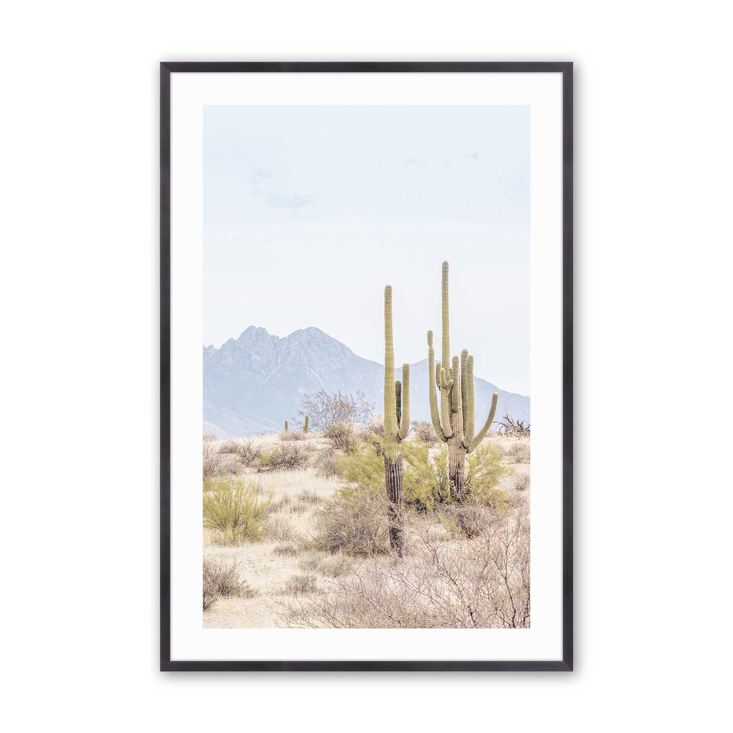 [Color:Weathered Zinc], Picture of art in a Weathered Zinc frame