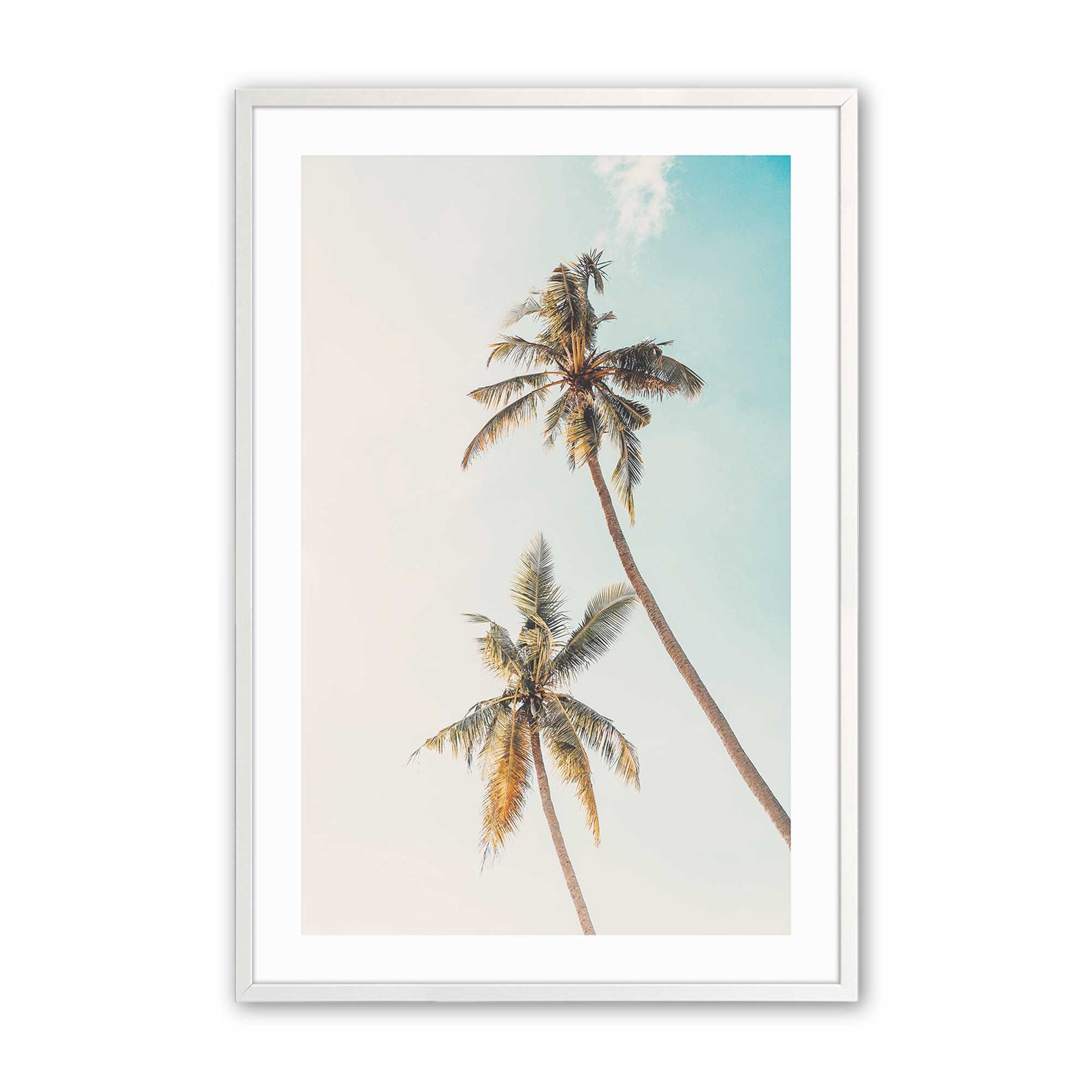 [Color:Opaque White], Picture of art in a Opaque White frame